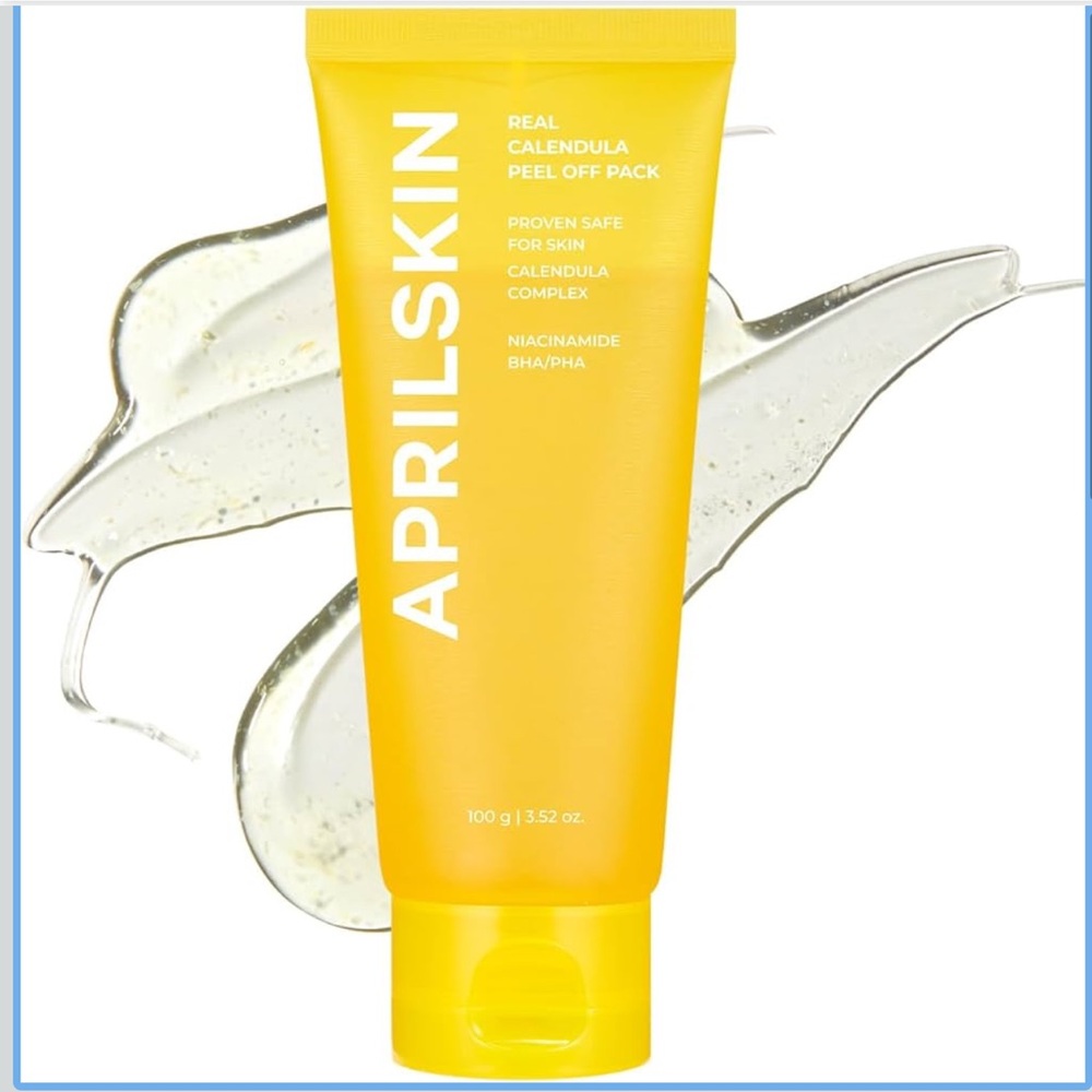 APRILSKIN Calendula Flower-Infused Facial Peel Off Mask, 3.52 fl